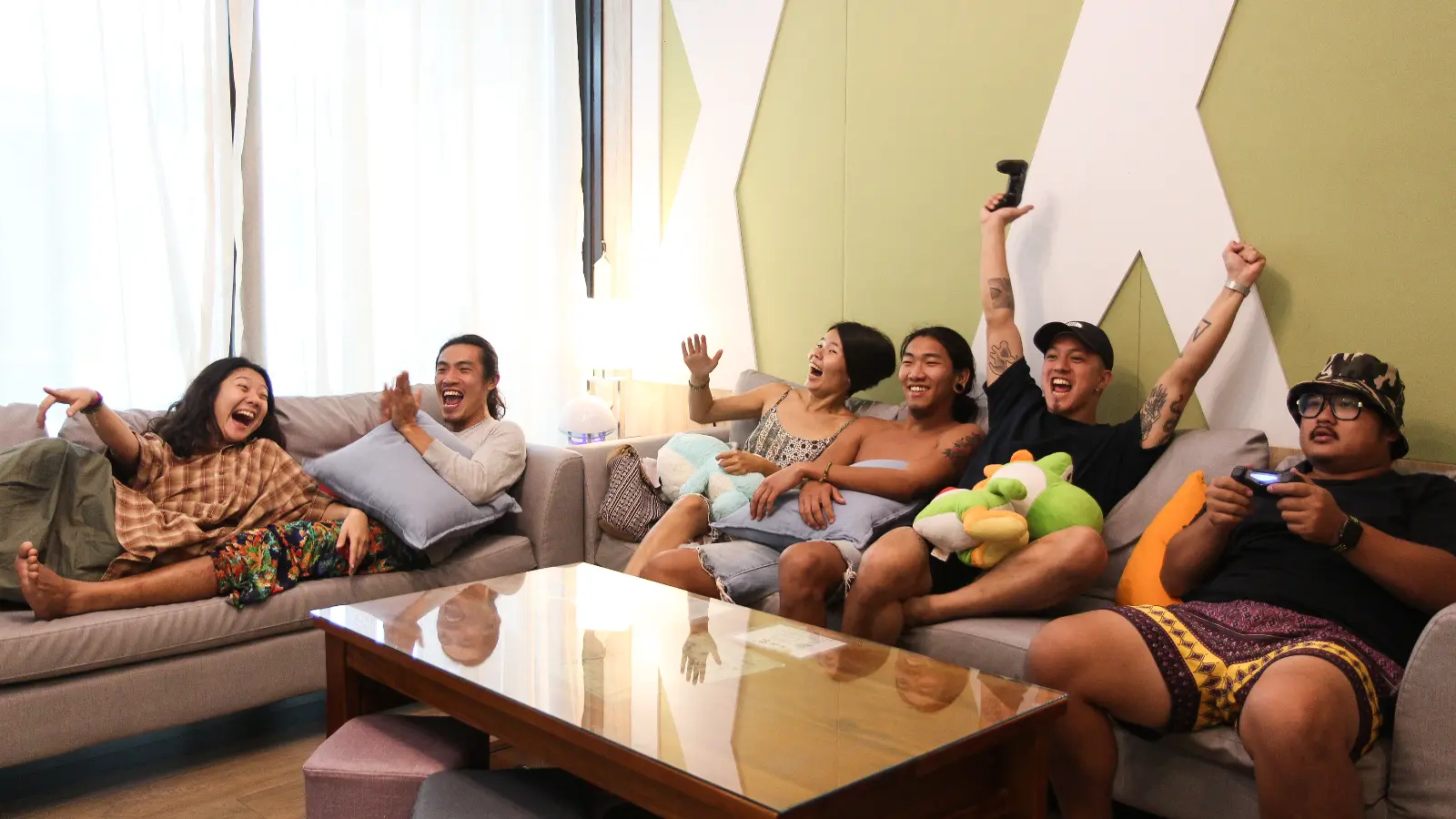 夏樂民宿室內公共空間