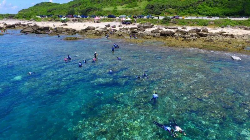適合浮潛的後壁湖漁港